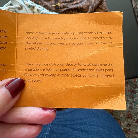 Tod's Michael Roberts Canvas and leather tote w/dustbag - Picture 9 of 9